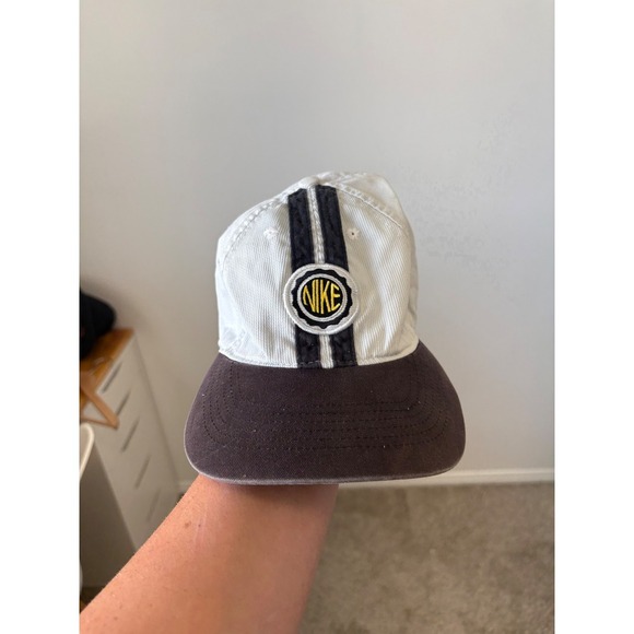 Nike Other - Vintage Nike Hat – White with Yellow & Black Details – Adult Size
